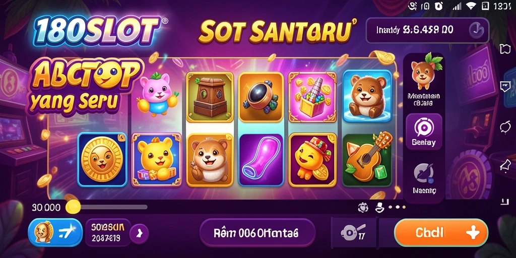 Screenshot menunjukkan gameplay mengasyikkan dari 180SLOT.