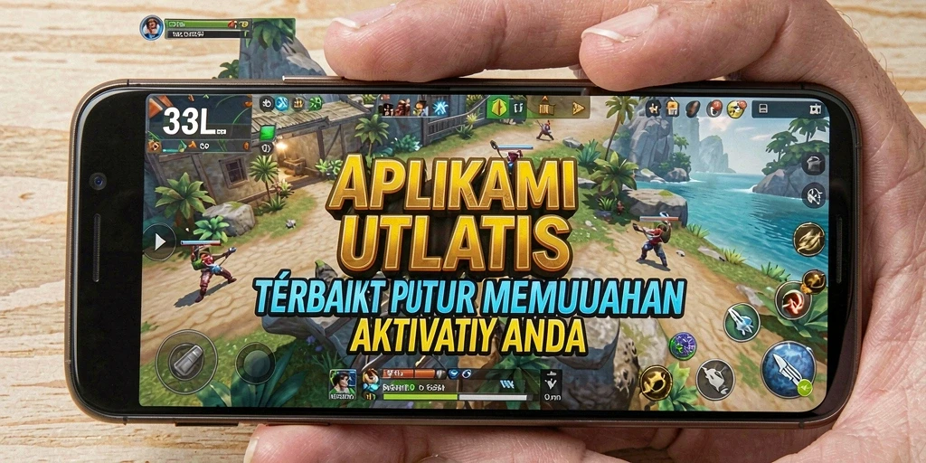 Tampilan antarmuka aplikasi 33L dengan fitur utilitas yang intuitif.