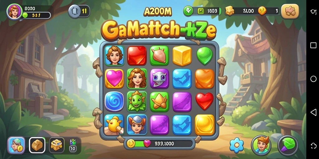 Tampilan menakjubkan dari gameplay A200M yang seru.
