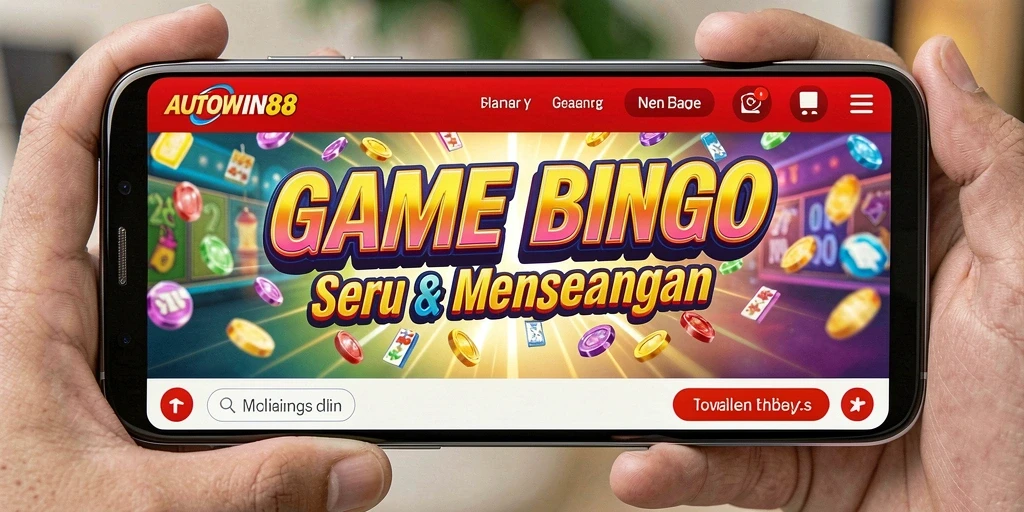 Tampilan gameplay seru dari AUTOWIN88 dengan suasana Bingo yang menarik.