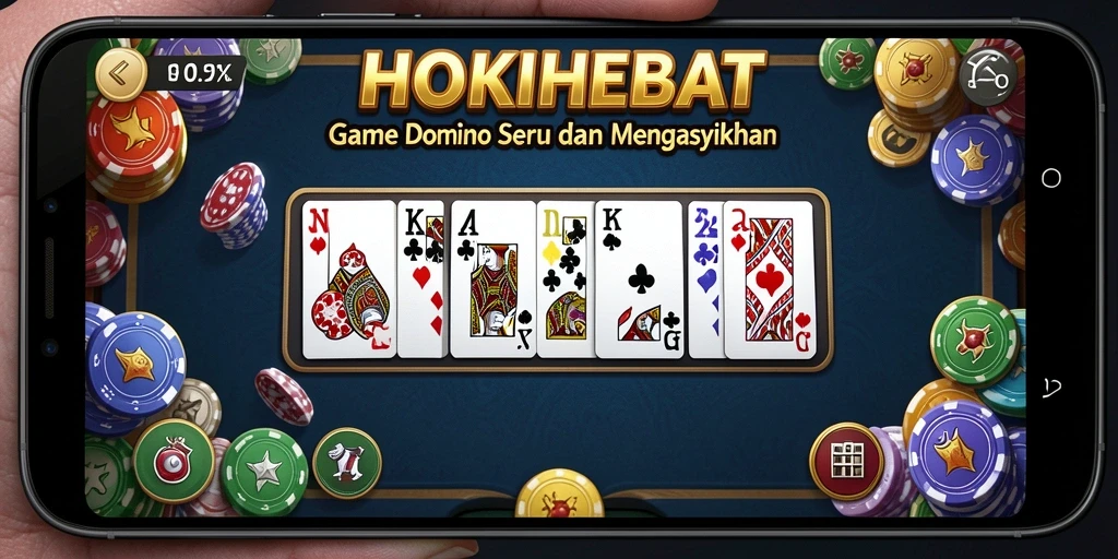 Gameplay seru HOKIHEBAT dengan tampilan grafis menarik.