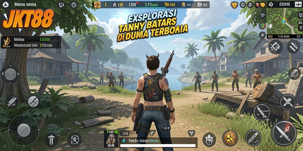Gameplay yang seru dan luas di dunia terbuka JKT88.