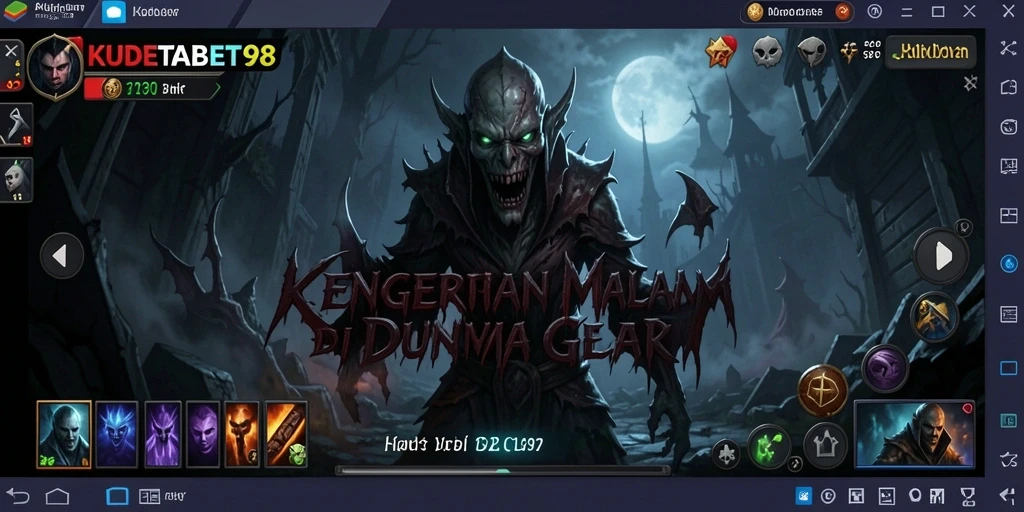 Gameplay KUDETABET98 yang menyeramkan dengan suasana mencekam.