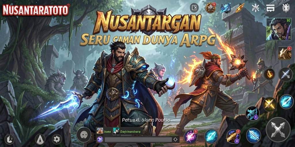 Tampilan gameplay yang seru dan mendebarkan dari NUSANTARATOTO.