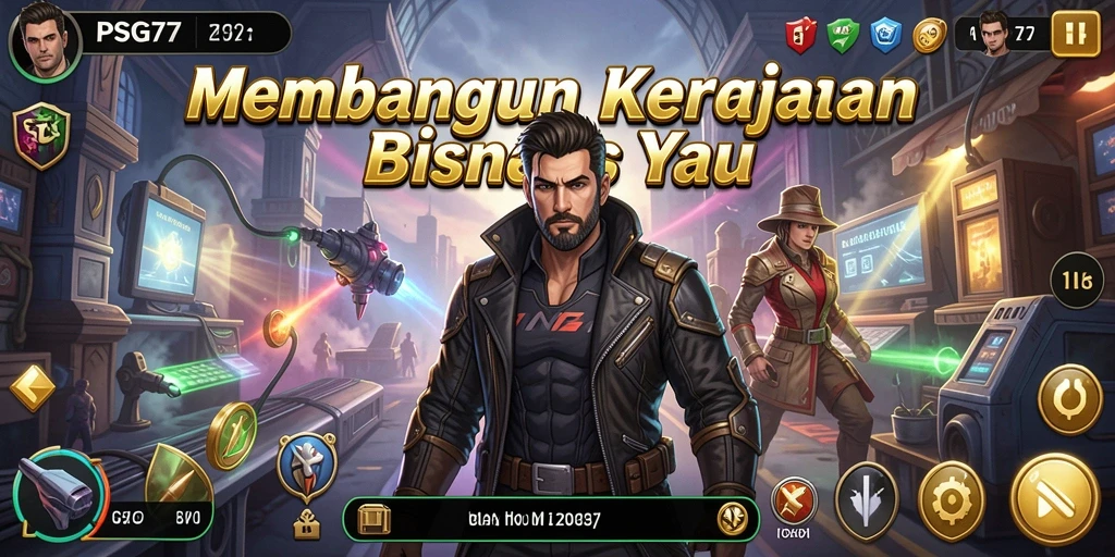 Tampilan gameplay Tycoon yang menarik dan menantang.