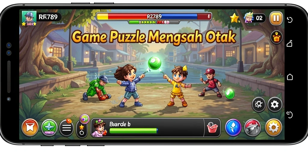 Screenshot gameplay <strong>RR789</strong> yang menunjukkan tantangan puzzle menarik.