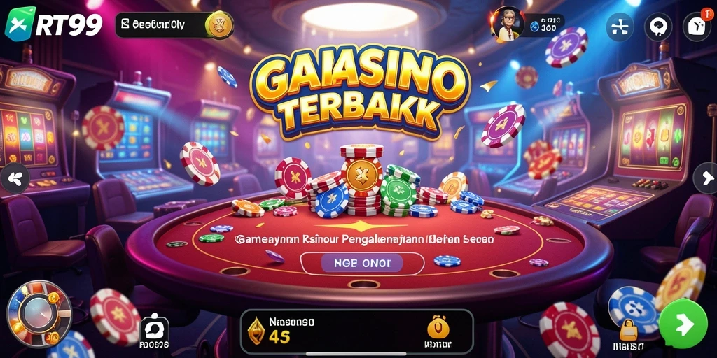 Tangkapan layar gameplay Kasino yang mendebarkan di RT99.